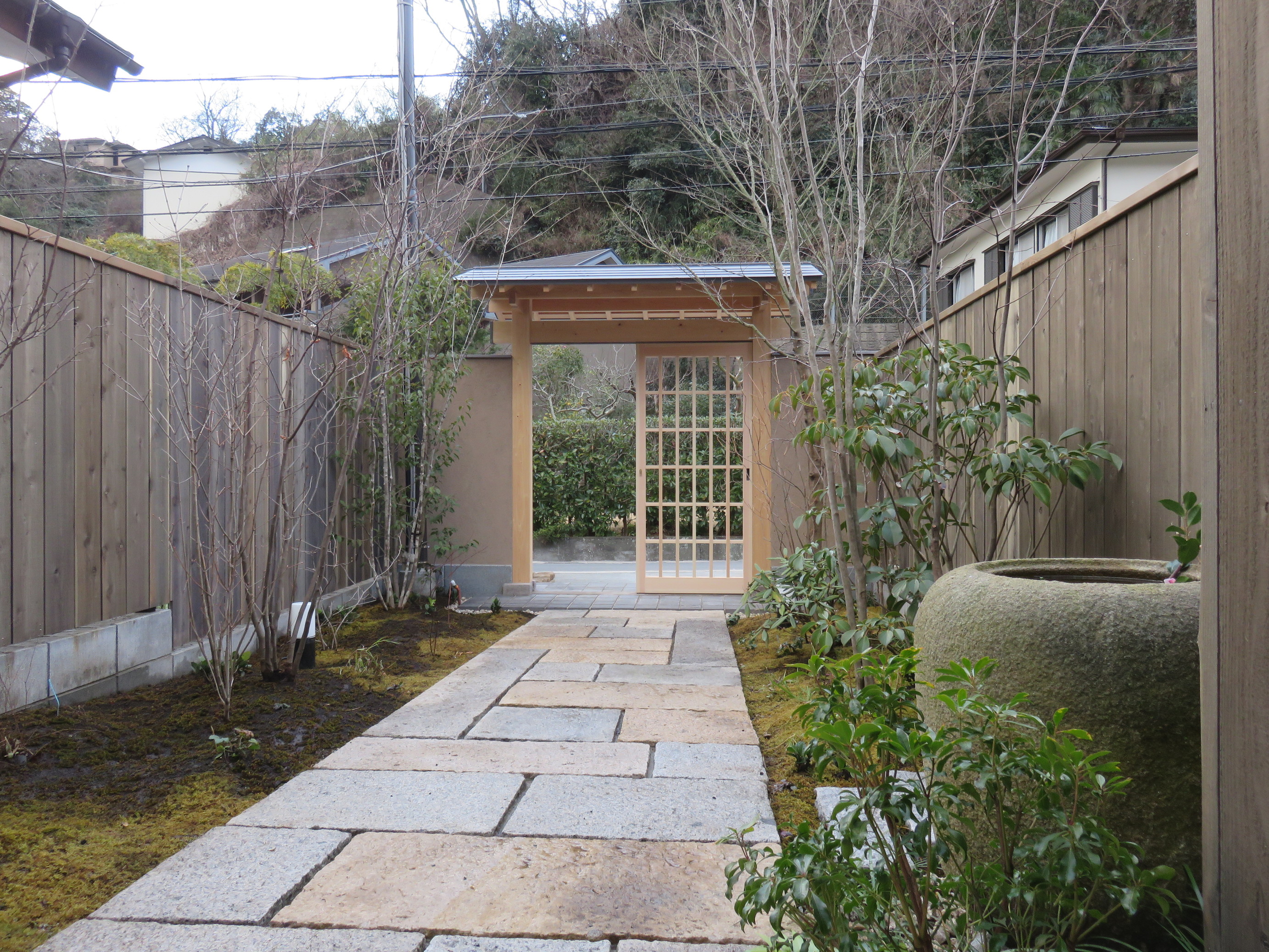 鎌倉の名店のお庭